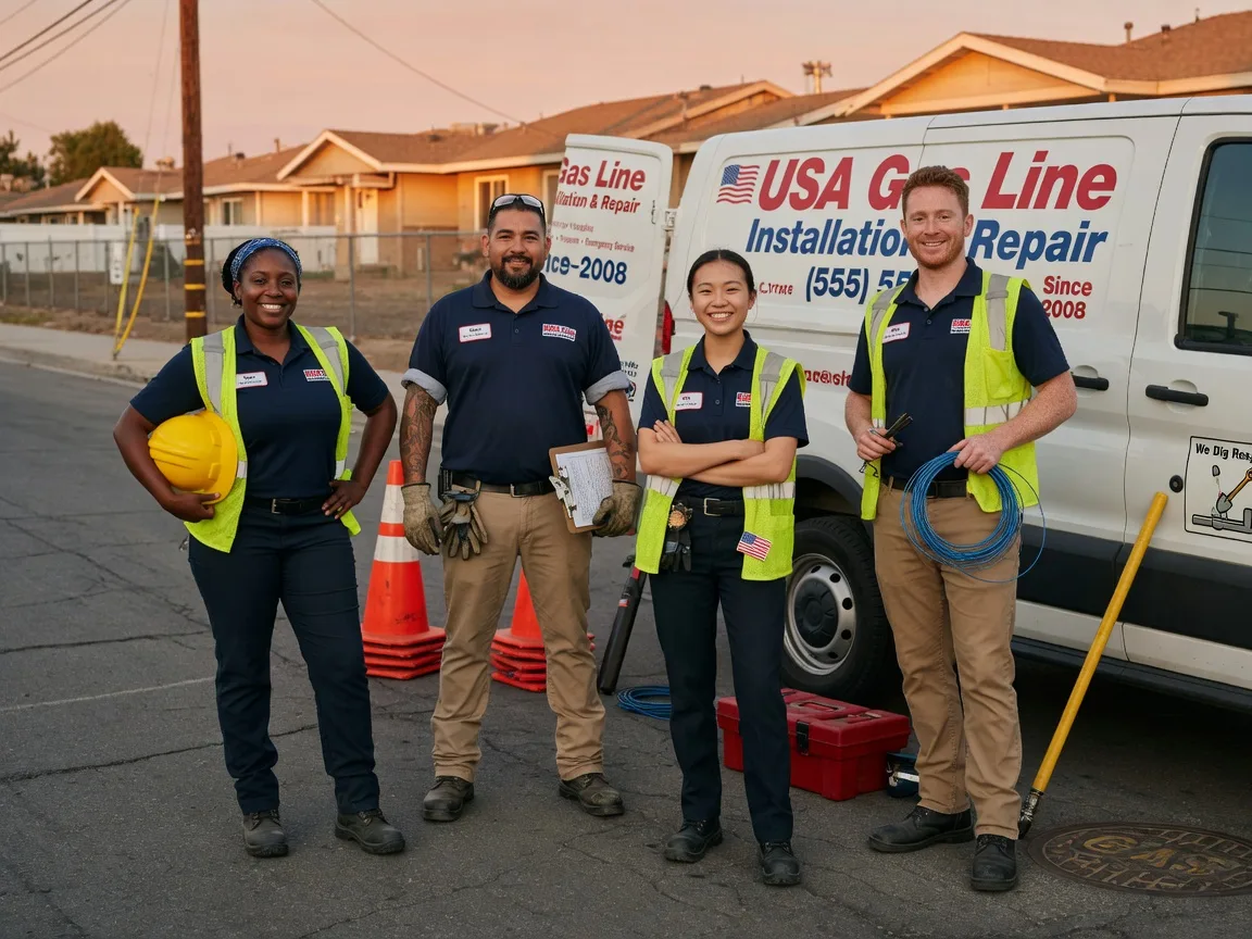 Gas Line Installation company in Tecate, CA